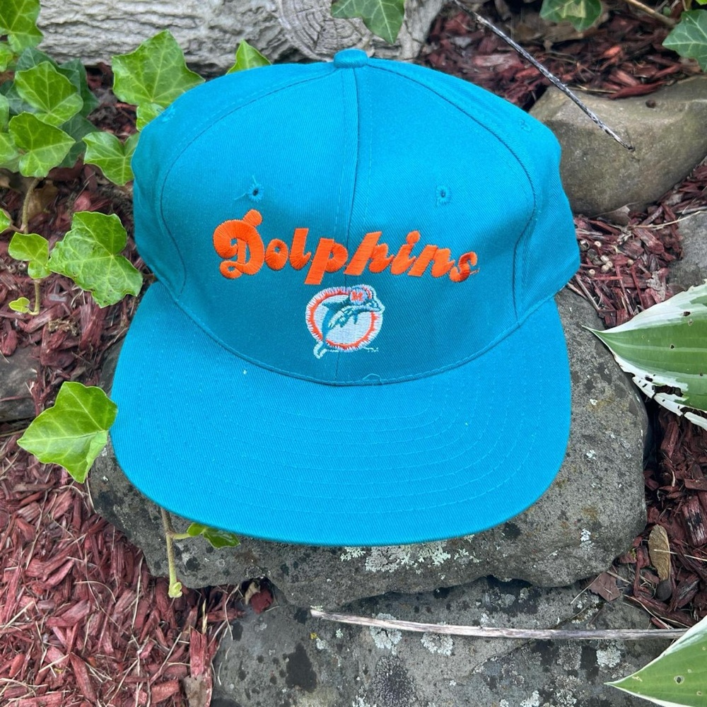 Vintage 90s Miami Dolphins AJD Snapback